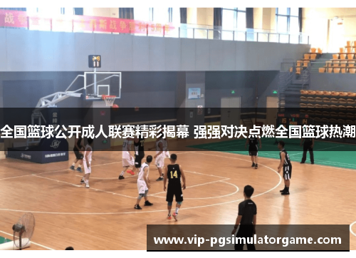 全国篮球公开成人联赛精彩揭幕 强强对决点燃全国篮球热潮