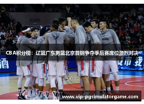 CBA积分榜：辽篮广东男篮北京首钢争夺季后赛席位激烈对决